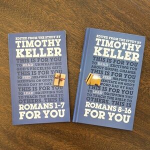 Timothy Keller Romans For You Book Bundle – Volumes 1 & 2